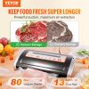 VEVOR Vacuum Sealer Machine, 80Kpa 130W Powerful, Multifunctional for Dry and Moist Food Storage