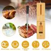 100FT Smart Wireless Meat Thermometer Digital Thermospike Meat Probe with APP Control for Oven Grill Kitchen BBQ Smoker Rotisserie