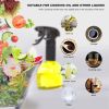 Hometeczone Oil Sprayer 8 oz Olive, Oil Mister Fryer, Canola Spritzer, Salad, Baking, Frying, BBQ